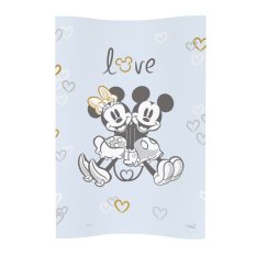 CEBA Wickelauflage weich COSY (50x70) Disney Minnie & Mickey Blau