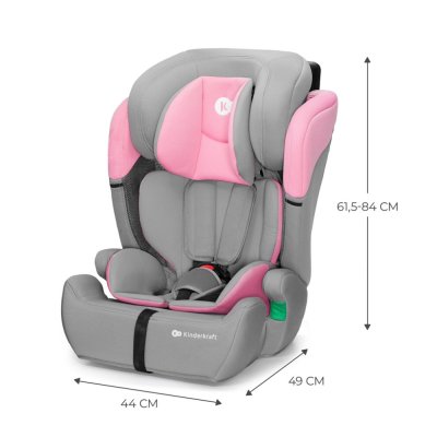 KINDERKRAFT Scaun auto Comfort up i-size roz (76-150 cm)