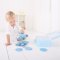 Bigjigs Toys Blau Gepunktetes Teeservice