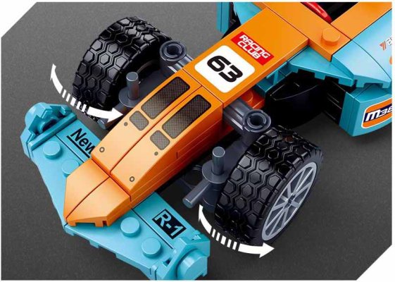 Sluban Racing Team M38-B0763 Formel Groß