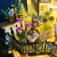 2Kids Toys Miniature de maison de poupée La maison fleurie de Darcy