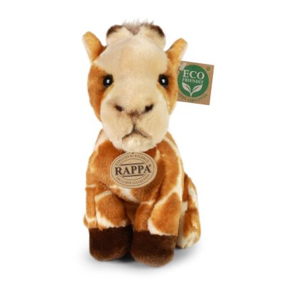 Rappa Girafă de pluș așezată 18 cm ECO-FRIENDLY