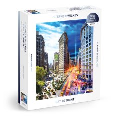 Galison Puzzle Flatiron Day to Night™ Stephen Wilkes 1000 delov