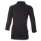 Maglietta sottile DR con colletto Outlast® - Nero