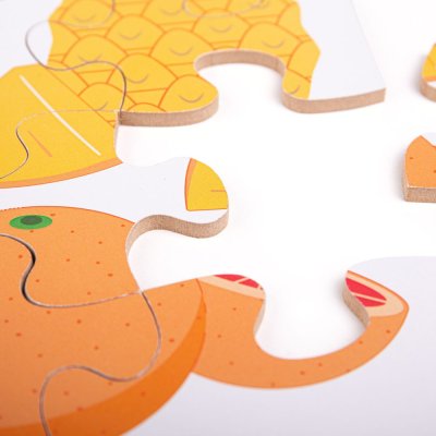 Bigjigs Toys Puzzle podłogowe Owoce