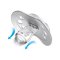 LOVI Silikon-Schnuller dynamisch Salt&Pepper 0-3m 2 Stk