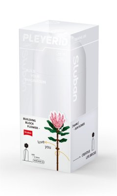 Sluban Flowers M38-B1101-05 Pivoine dans un vase