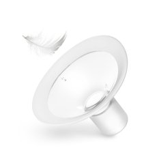 NENO Plastic breast shield with connector for Neno breast pumps 24mm