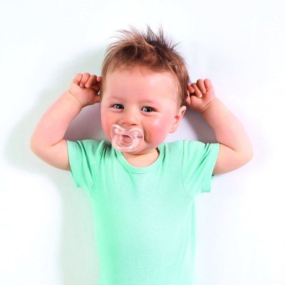 CHICCO Smoczek Physio Soft silikonowy 16-36m dziewczynka 2 szt.
