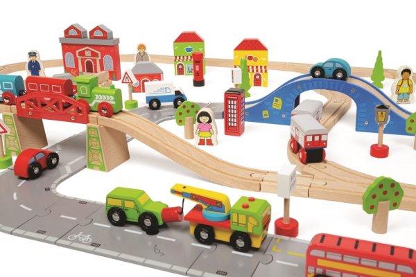 Bigjigs Rail Ferrovia e strada