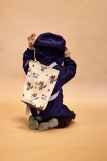Dětský softshellový batůžek Monkey Mum® - Hravé staveniště