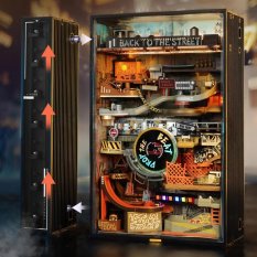 RoboTime 3D mechanische Kugelbahn Hip-Hop-Straße