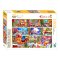 Puzzle Brain Tree Cadourile lui Moș Crăciun 1000 piese