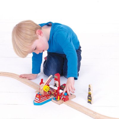 Bigjigs Rail Strażacy morscy ratownicy