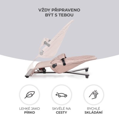 KINDERKRAFT Babywippe Mimi Beige, bis 9 kg