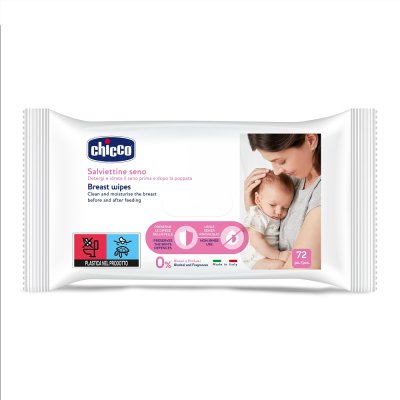 Șervețele pentru curățarea sânilor CHICCO 72 buc
