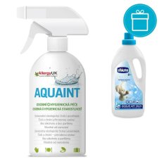 CHICCO Detergente para roupa infantil, 1,5 l + AQUAINT 500 ml