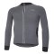 Camisola REFLEX smyk com fecho Outlast® - cinzento escuro mesclado