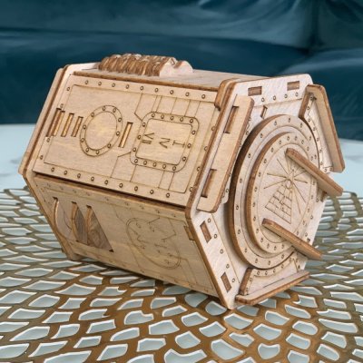 EscapeWelt Puzzle di legno Fort Knox