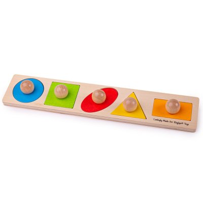 Bigjigs Baby Układanka edukacyjna kształty