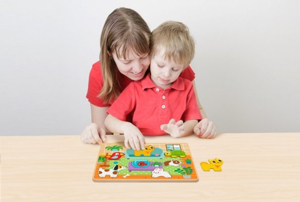 2Kids Toys Inlegpuzzel Huisdieren
