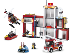 Sluban Pompiers M38-B0631 Quartier Général