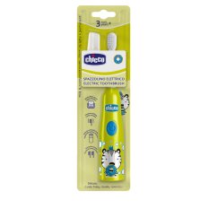 CHICCO Cepillo de dientes eléctrico infantil Tiger 3r+