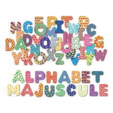 Vilac Holzmagnete Großes Alphabet 56Stk