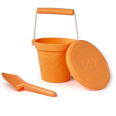 Bigjigs Toys Narancssárga strandvödör