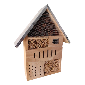 Vogelhäuschen und Insektenhotels