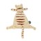 Doudou Tigre en peluche Rainbow
