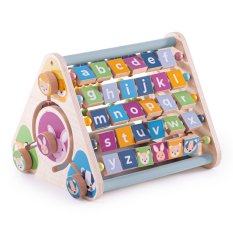 Bigjigs Toys Aktivni trikotnik z živalmi