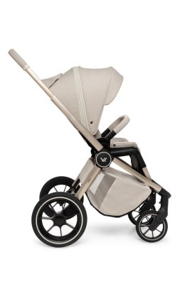 MUUVO SET Kinderwagen 4in1 Quick Boho Beige Set + CBX By CYBEX Aton B2 i-Size + Basis
