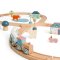 Circuito de Tren de Madera en el Bosque Bigjigs Toys