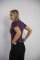 T-shirt da donna KR sottile Outlast® - prugna
