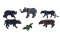 Mojo Mini mundo Animais Africanos conjunto de 6 peças - conjuntos variados
