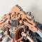 Puzzle 3D en bois RoboTime Miniature de maison Horloge murale