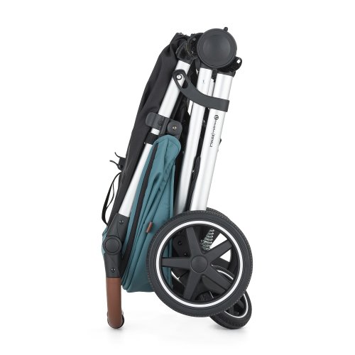PETITE&MARS Sports stroller Royal2 Silver Ocean Blue + PETITE&MARS bag Jibot FREE