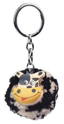 2Kids Toys Holzschlüsselanhänger Pompon Kuh