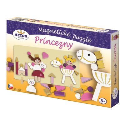 Detoa Magnetyczne puzzle księżniczki