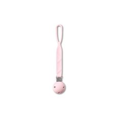 BABYONO Silicone Pacifier Clip - Pink