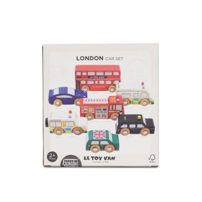 Le Toy Van Conjunto de carros de brincar London