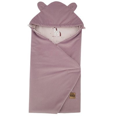 EKO Fußsack Wickel für Autositz VELVET Unicorn 110x100 cm
