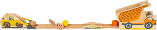 small foot Pista de Bolas Máquinas de Construção 10 peças