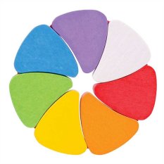 Bigjigs Baby Frunze colorate curcubeu
