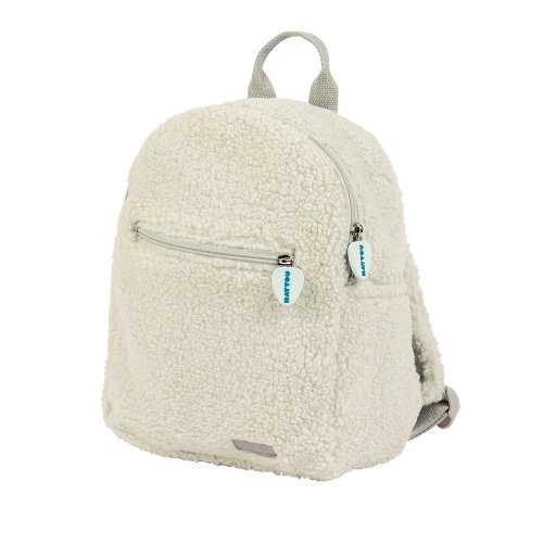 NATTOU Children's backpack plush Teddy ecru