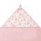 BABYONO Handtuch mit Kapuze Frottee rosa 100x100 cm