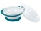 NUK EL Kinderschale mit 2 Deckeln und Saugnapf – blau