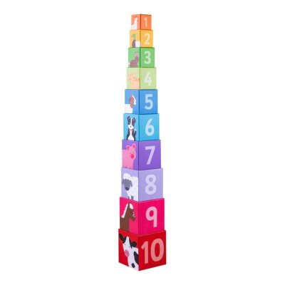 Bigjigs Toys Didaktische Würfel Bauernhof
