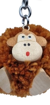 2Kids Toys Holzschlüsselanhänger Pompon Affe